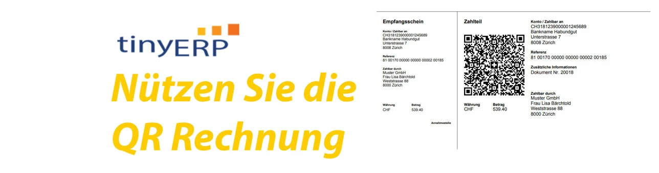 QR Rechnung   Banner