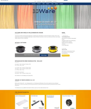 Onlineshop Referenz Transparent 3DWare