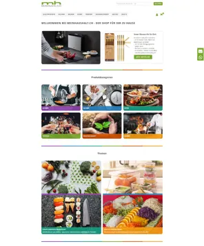 Onlineshop Referenz Transparent MeinHaushalt