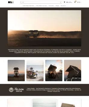 Onlineshop Referenz Transparent OLLI